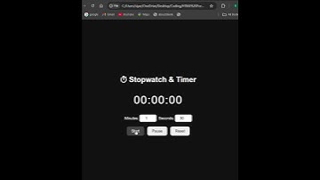Making Stopwatch Using Program     #trendingshorts  #shorts #viral #explore