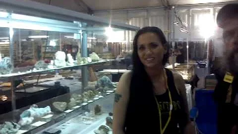 Prospector Amanda Adkins  w/  Tucson Gem Show Dire...