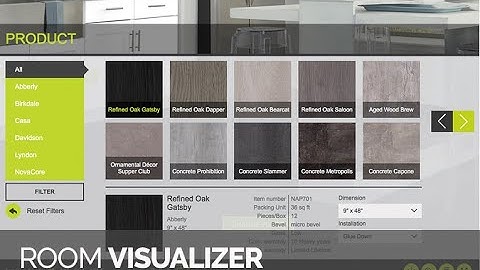 Flooring Tools & Applications | NovaFloor Room Visualizer