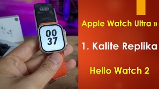 Apple Watch Ultra | 1. Kalite Replika | Hello Watch 2 | 49mm | İnceleme