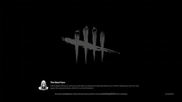 Weird Dead By Daylight loading screen glitch non-stop loading.🤔