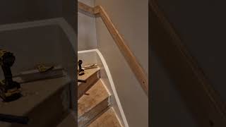 Chunky Oak Handrail 👌