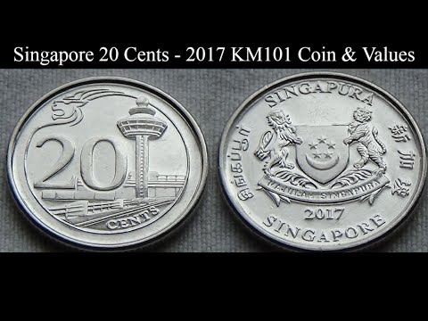Singapore 20 Cents - 2017 KM101 Coin U0026 Values