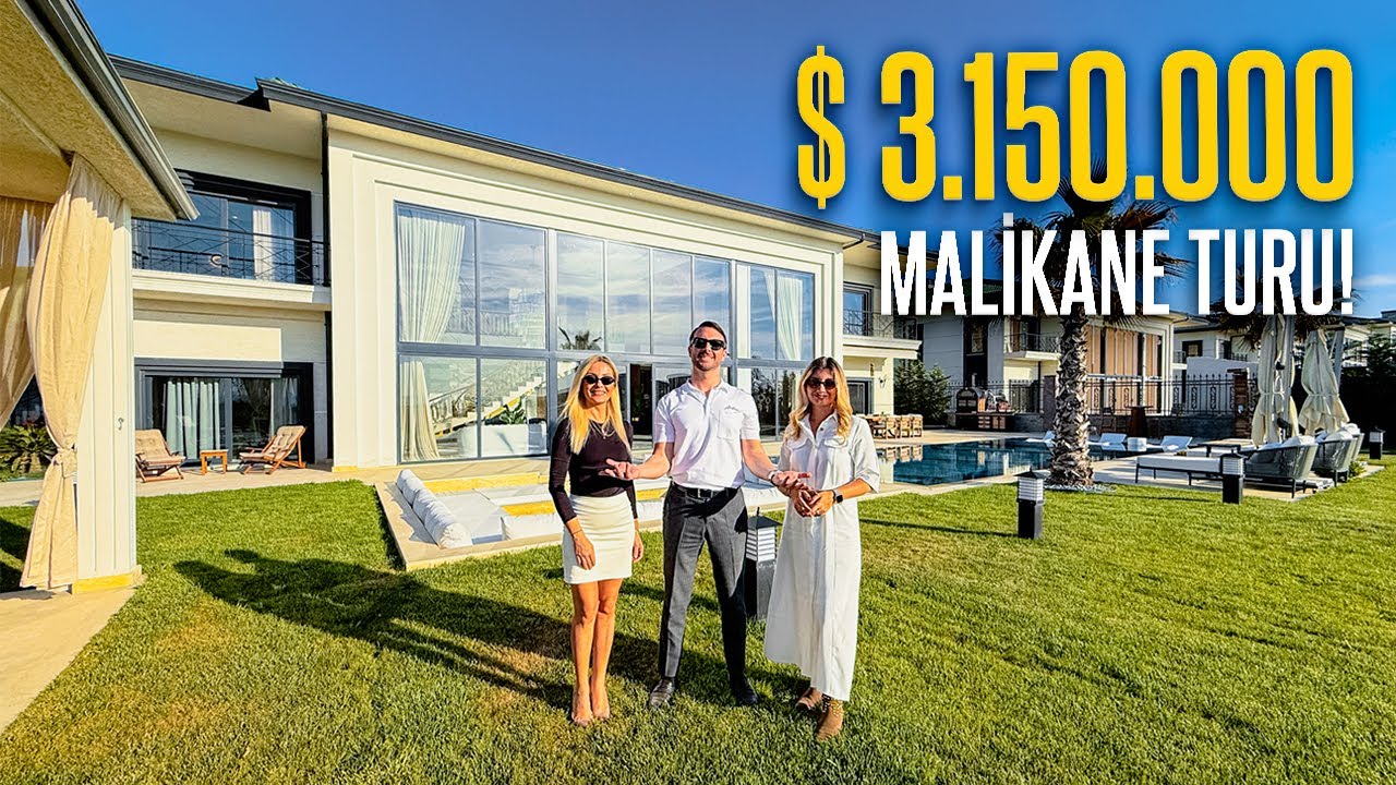 Miami'de Değil İstanbul'da Bu Lüks Malikanede Yaşamı Deneyimliyoruz!