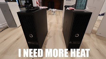 The BEST home Bitcoin Miner to HEAT my House!