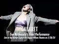 Eva Noblezada S FINAL Cabaret Cabaret 2025 