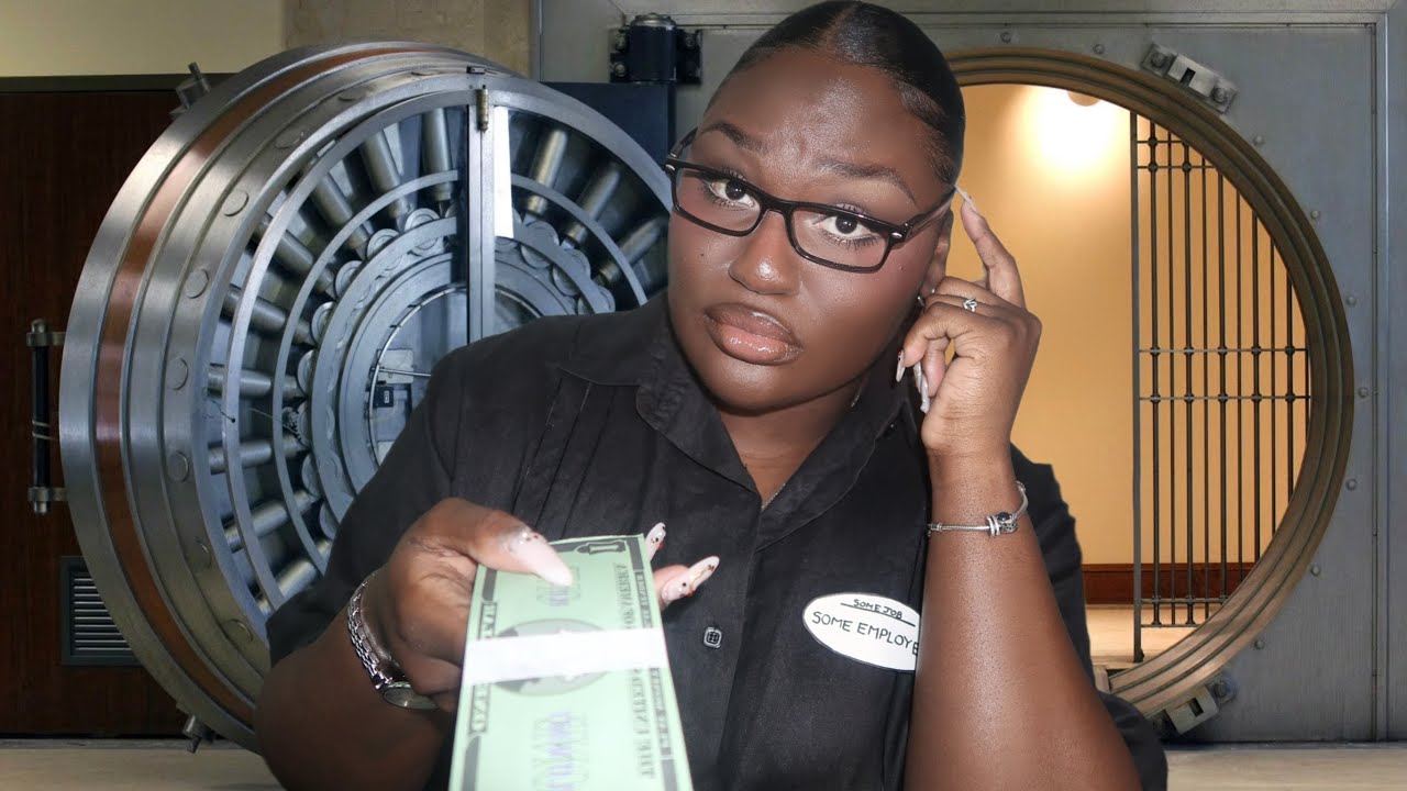 ASMR | Clueless BANK TELLER Doesn't Realize That They're Being Robbed...