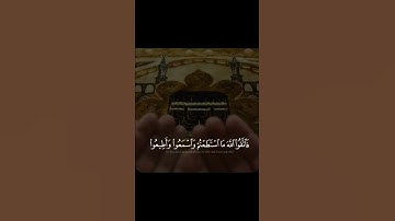 أَنَّمَا أَمْوَالُكُمْ وَأَوْلَادُكُمْ فِتْنَةٌ - سورة الأنفال - القارئ طارق محمد