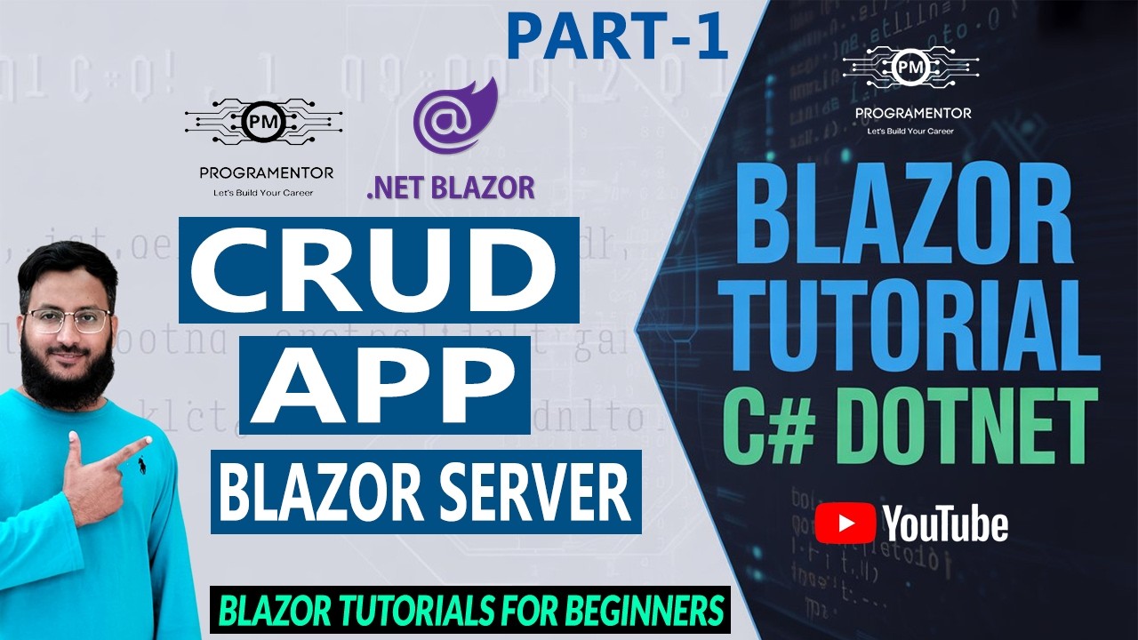 How To Create CRUD App In Blazor Server App | Blazor Tutorials | Blazor ...
