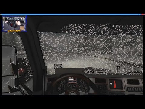 Vídeo: American Truck Simulator Cierra La Autopista De California En El Juego Después De Un Deslizamiento De Tierra En La Vida Real