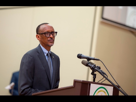 President Kagame officiates