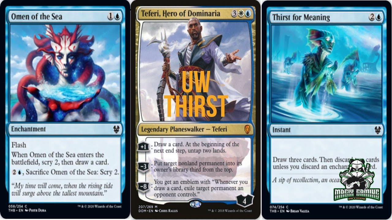 Magic Online - Pioneer League: UW Thirst - 1st run