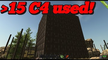 Return of Rust Raids - Ep. 27 - Pro Metal Base Raid - Under 15 C4 used! - DrLoinstain