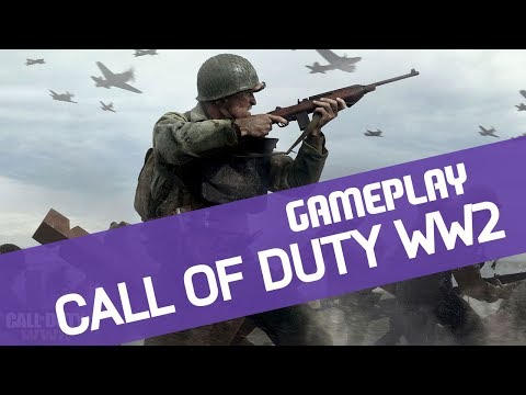 15 Minutes of Call of Duty: WW2's War Mode (Operation Breakout) on PS4 Pro  