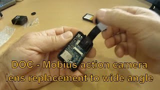 DOC - Mobius action camera lens replacement to wide angle