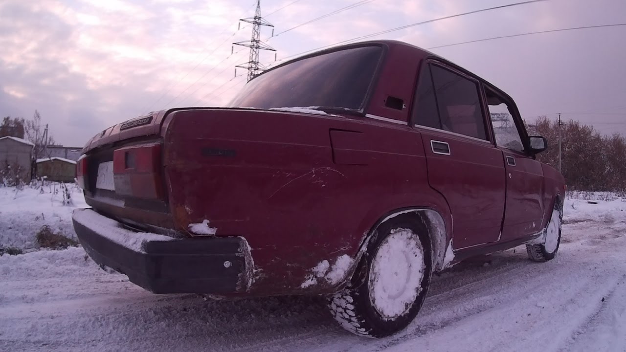 Желтая машина жигули