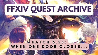 Patch 6.55: When One Door Closes... | No Commentary | FFXIV Quest Archive