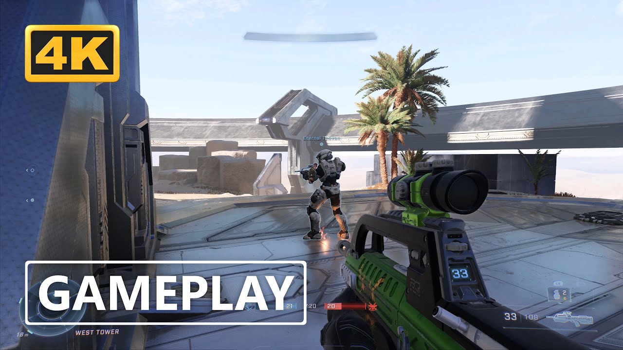 Halo Infinite Xbox Series X 4K Gameplay - YouTube