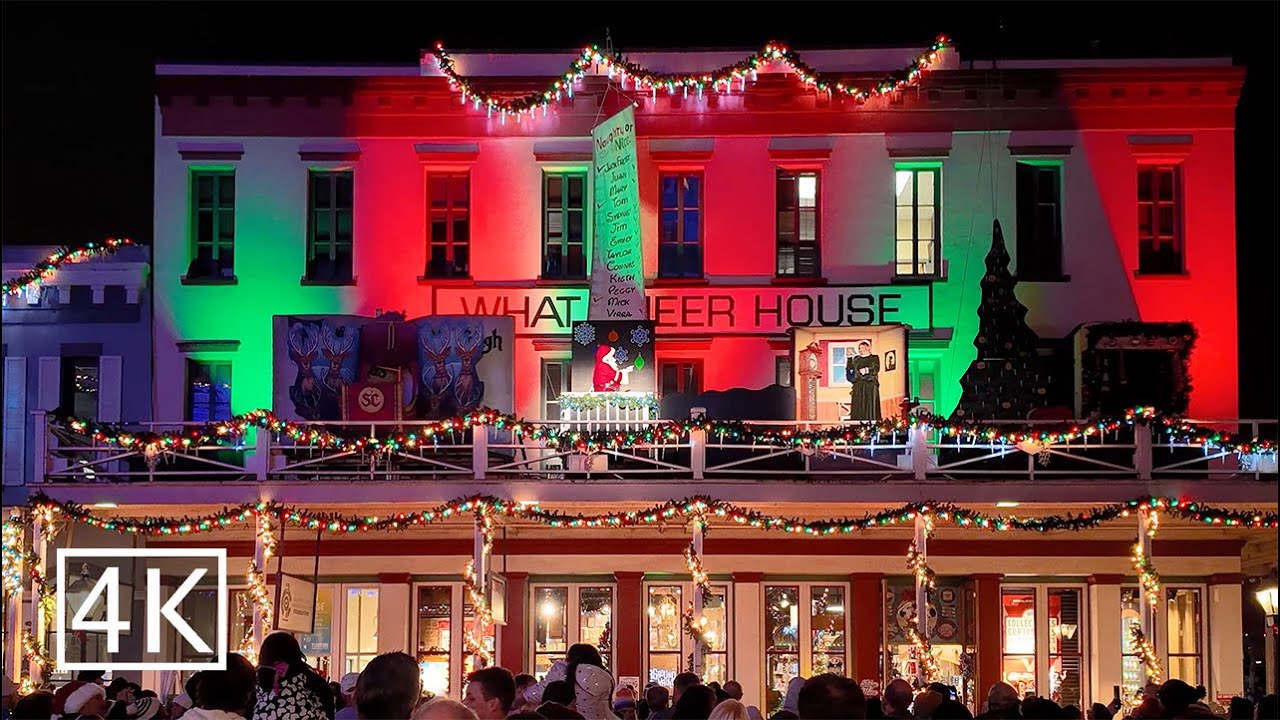 Christmas events in old sacramento