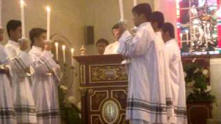 Gospel (chant) Chrism Mass 2009