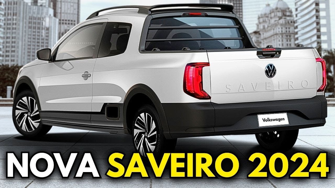 VW Saveiro 2024 terá visual diferente de Gol e Voyage para seguir à venda