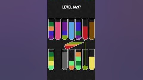 water sort puzzle level 6497