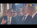 شاهد وزير الصناعة يعاين مؤسسة إنتاج العتاد الفلاحي  