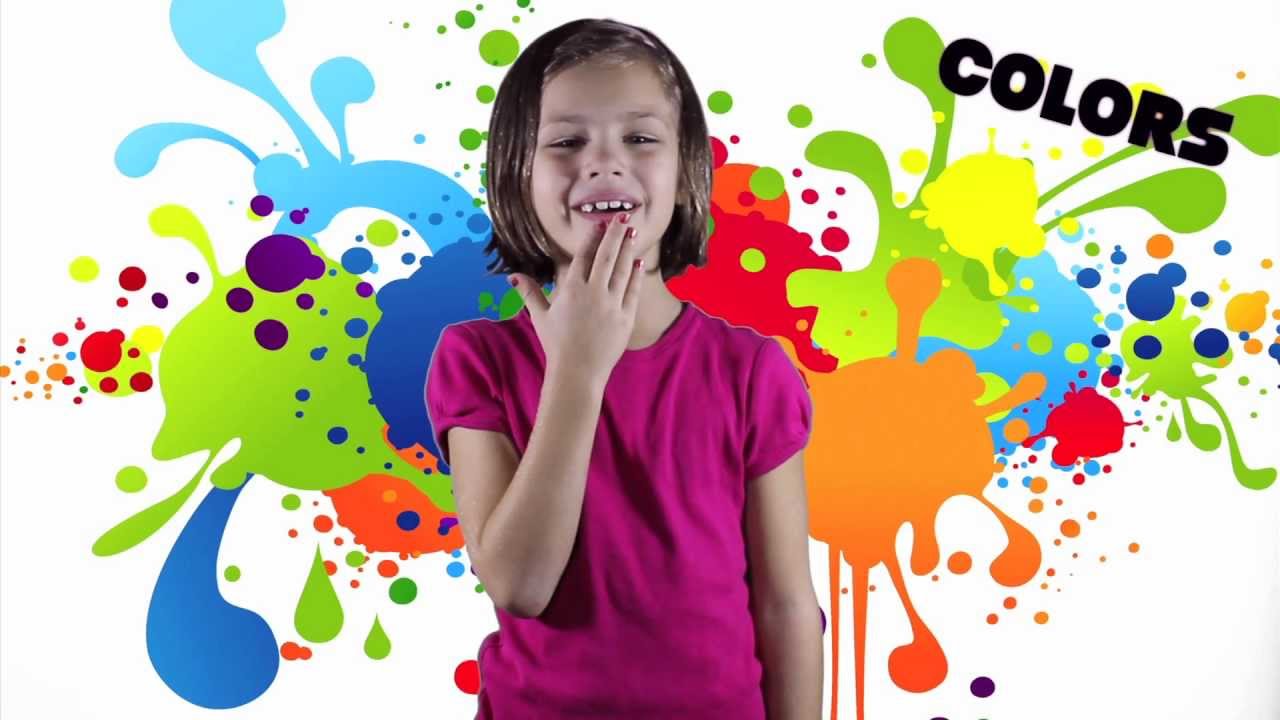 colors SONG - learn your ASL colors