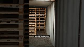 Why cargo ships cross the ocean carrying empty air #shipping  #cargo  #logistics