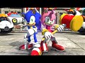 Sonic and amy vs eggman squad  mega x