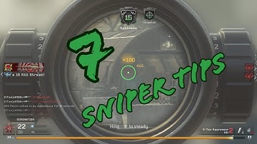 7 SNIPER TIPS FOR MWR - Modern Warfare Remastered Tips & tricks