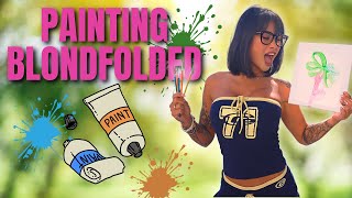 Blindfold Painting Gone Hilariously Wrong 🎨😂