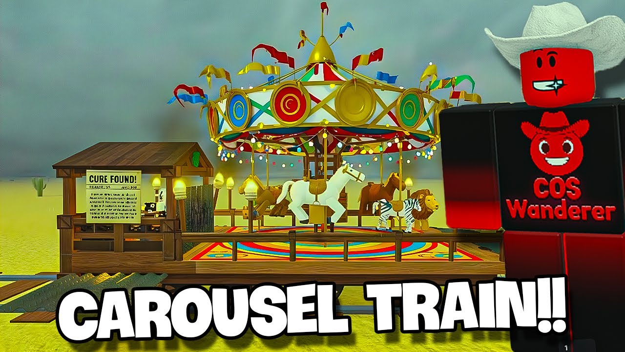 Dead Rails Rides I Built a CRAZY Carousel Train in Dead Rails - YouTube