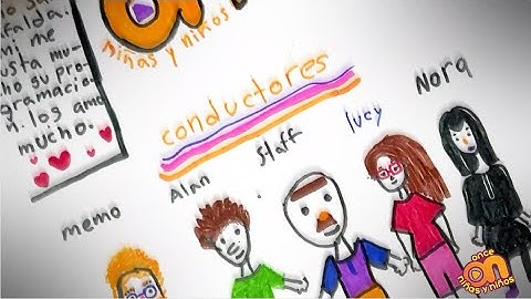 10 años contigo. Dibujos de las niñas y los niños | Once Niñas y Niños
