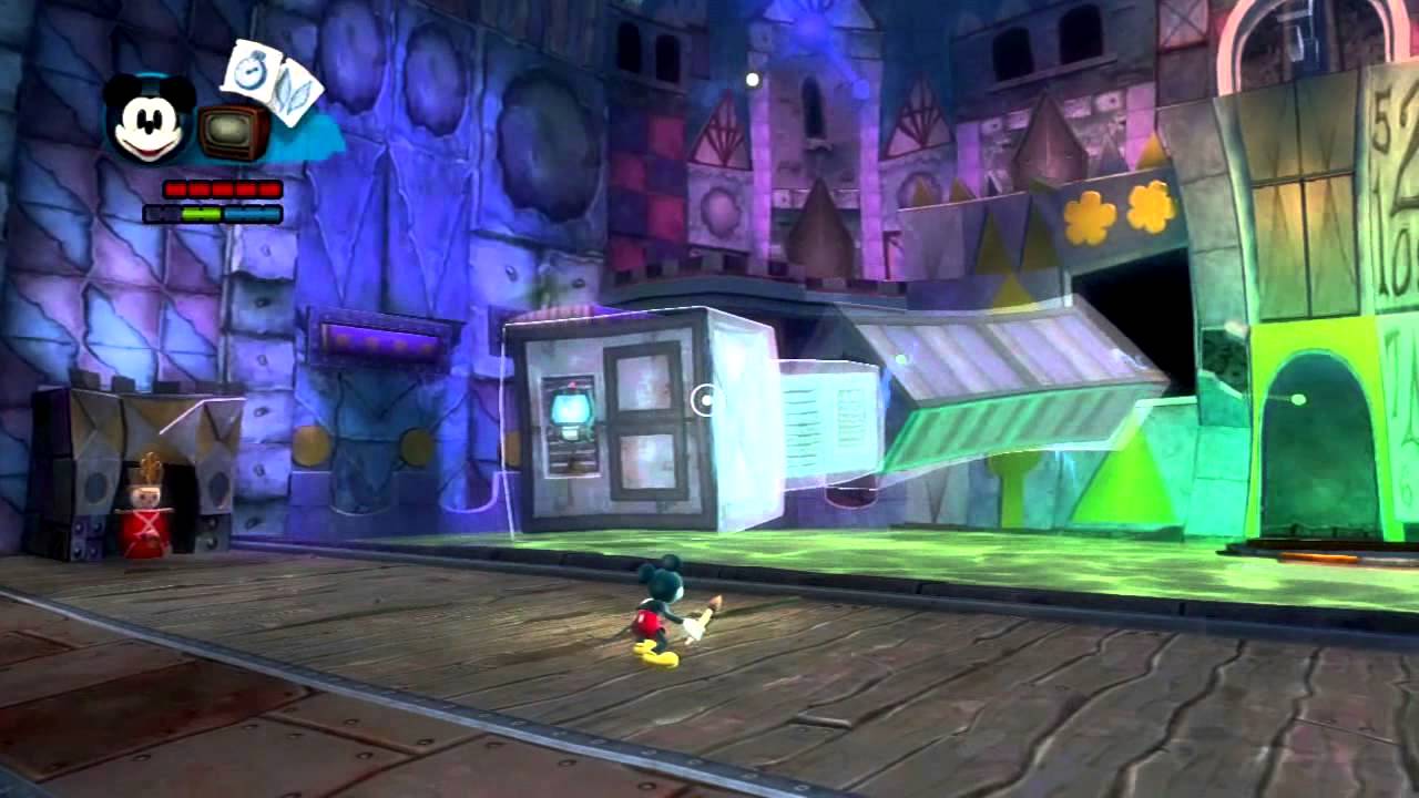 Epic mickey 2 clock tower