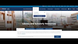 Finding AU Library Databases Guide