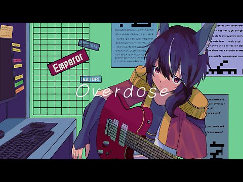 【歌ってみた】Overdose / なとり - covered by 狼夜衣雪【新人Vtuber】