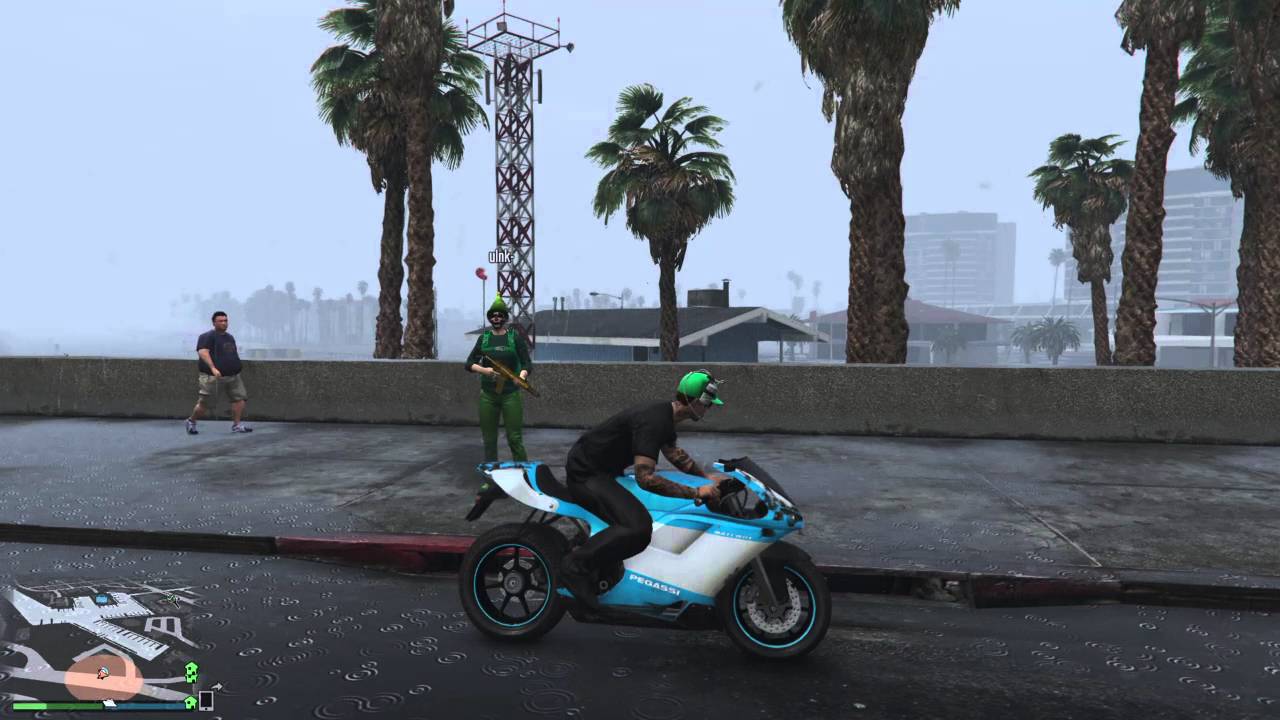 Grand Theft Auto V stunts - YouTube