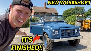 Land Rover Defender Classic Soft Top Build Finished!
