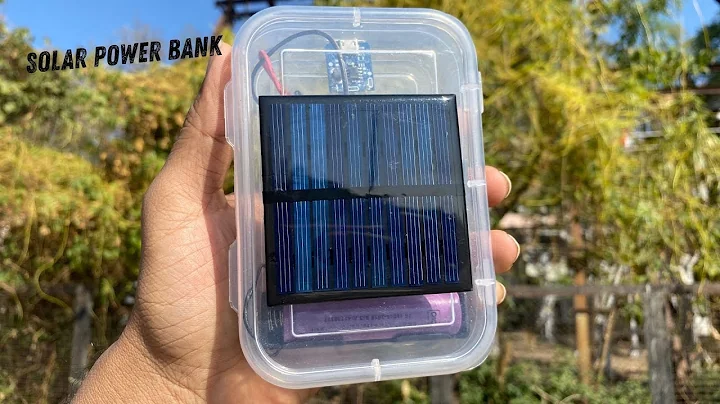 I Built a DIY Solar Power Bank and Here's What Happened