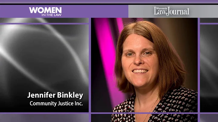 2018 Women in the Law - Jennifer Binkley - Communi...
