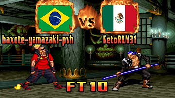 Real Bout Fatal Fury 2 - baxote-yamazaki-pvh (BRA) VS (MEX) KetoRKN31 [rbff2] [Fightcade] [FT10]