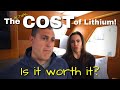 What is the ACTUAL cost of LITHIUM batteries (LiFePO4) and should you install them on your boat???