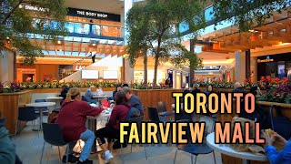 Fairview Mall, Walking Tour Shopping Centre Mall, Toronto Canada