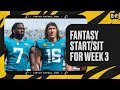 Fantasy Start/Sit for Week 3 | Fantasy Football Show