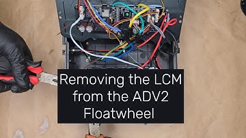 Removing the LCM from an ADV2 Floatwheel