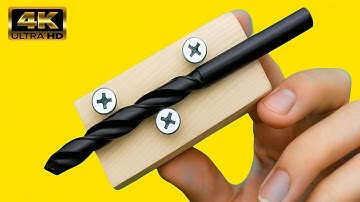 Make your drill bits razor sharp in 1 minute, use lemon and baking soda.