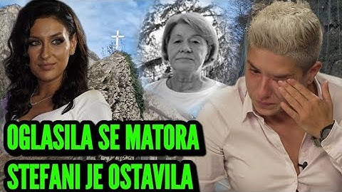 PO PRVI PUT SE OGLASILA JOVANA TOMIĆ NAKON SMRTI MAJKE! STEFANI GRUJIĆ OSTAVILA MATORU?
