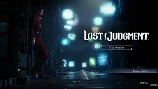 Lost Judgment - Title Screen ()