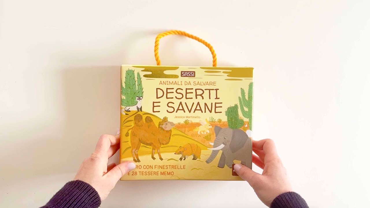 Animales por salvar desiertos y sabana